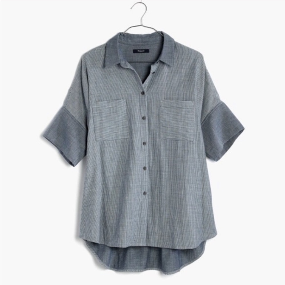 Madewell Courier in Lilydale Stripe